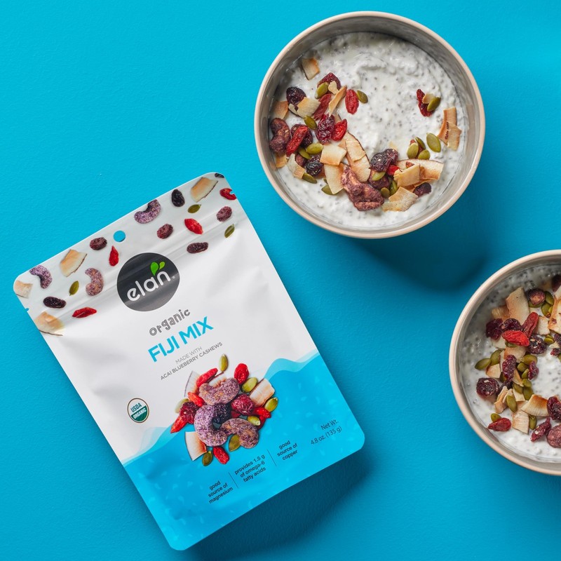Elan Organic Fiji Mix, 4.8 oz, NonGMO, GlutenFree, Vegan, Kosher Dried Fruits gallery