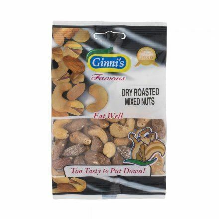Ginni Dry Roast Mix Nuts – 50g – Pack of 1