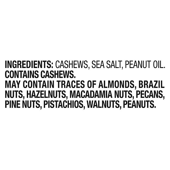 Member's Mark Roasted Whole Cashews with Sea Salt (33 oz.) gallery