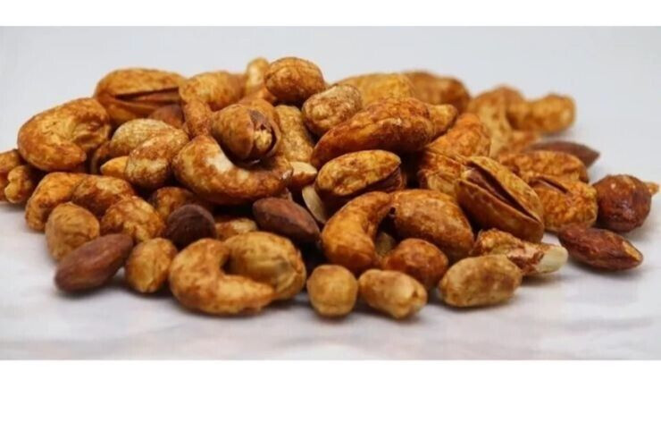 Alshaab Mixed Nuts, Smoked 500 grams Roastery Roasted مكسرات مخلوطة الشعب مدخنة