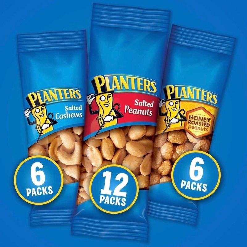 Planters Nuts Cashews and Peanuts Variety Pack (40.5 oz., 24 pk.) Great Price gallery