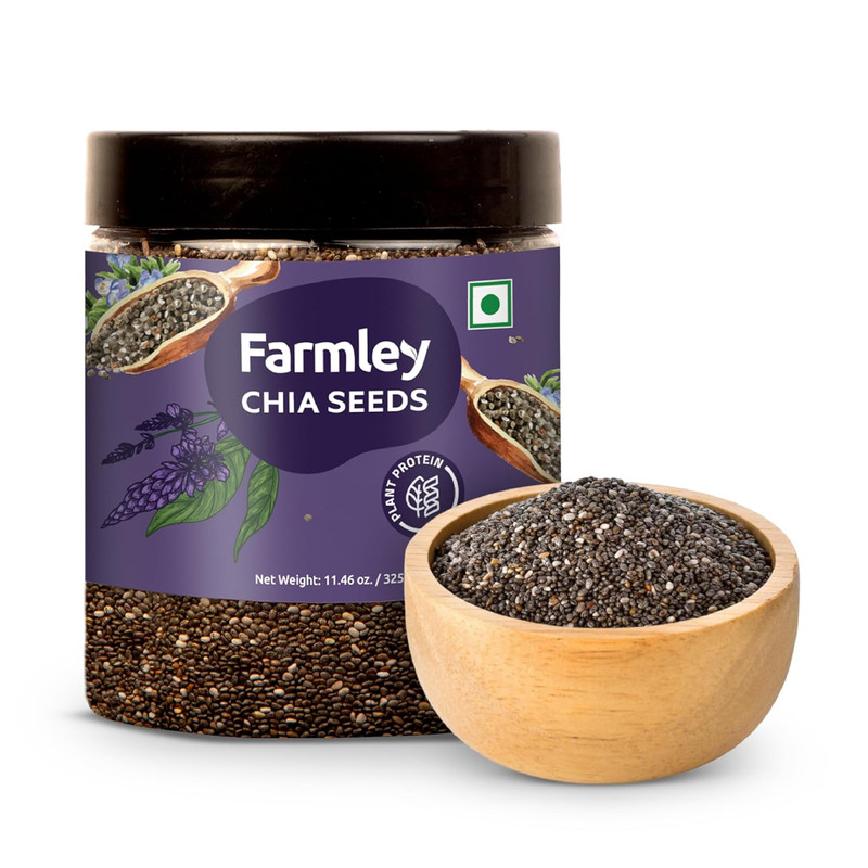 Chia Seeds | 0.71 Lbs, 11.46 Oz | Premium Raw Chia Seeds, Natural Whole Raw Blac gallery