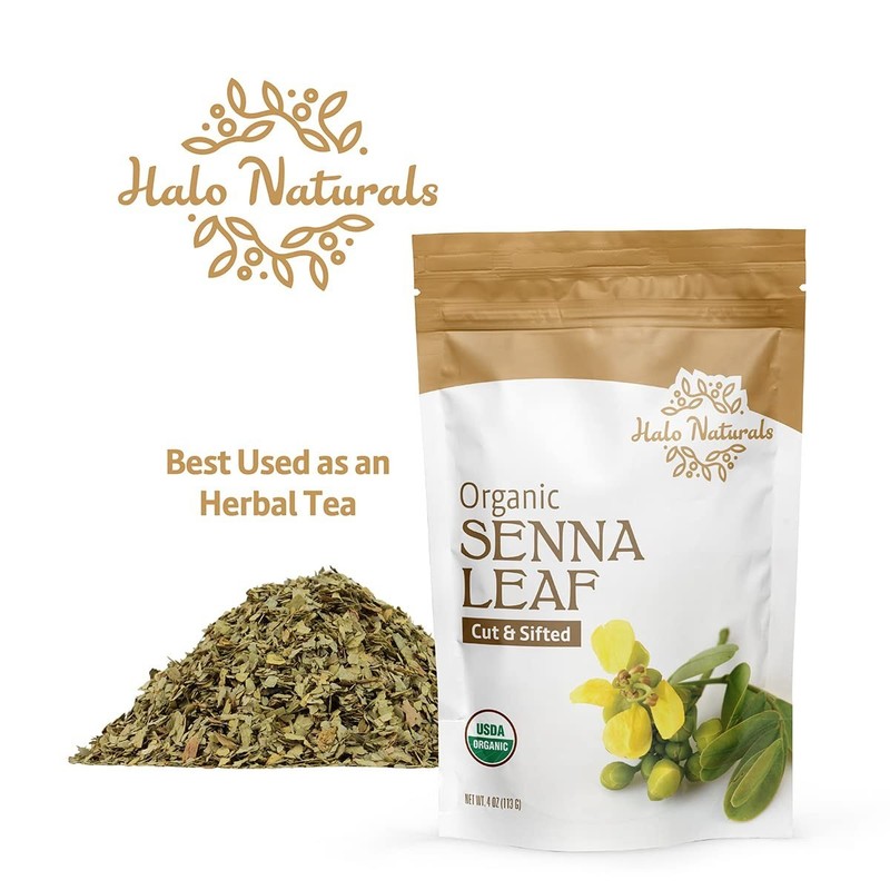 Organic Senna Leaf Cut & Sifted 4 Ounces Senna alexandrina USDA Certified | R... gallery