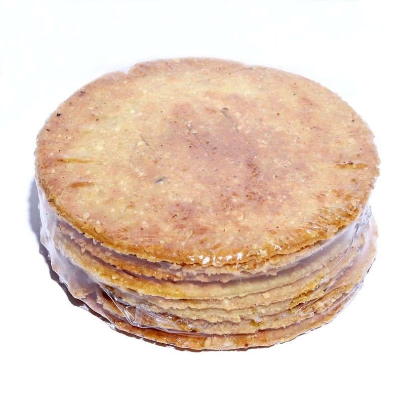 Farali Bhakhri Dry Handmade Gujarati Snack Roasted Gluten Free Pack of 4 (800g) gallery