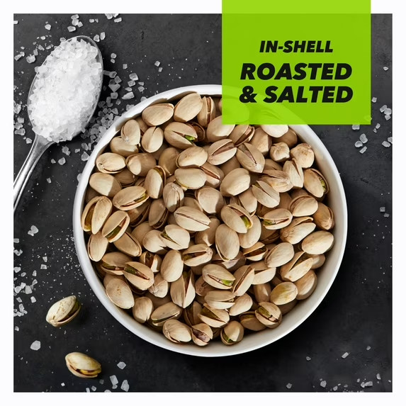 Wonderful Pistachios In-Shell Roasted & Salted Nuts, 8 Ounce Bag gallery
