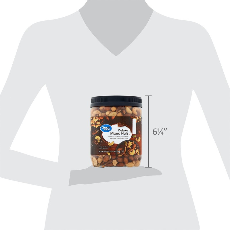 Great Value Deluxe Mixed Nuts, 30 oz gallery