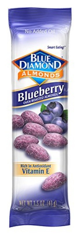 Sweet & Tart Blueberry Almonds - 1.5 Oz Bags, 12 Count for Anytime Enjoyment gallery