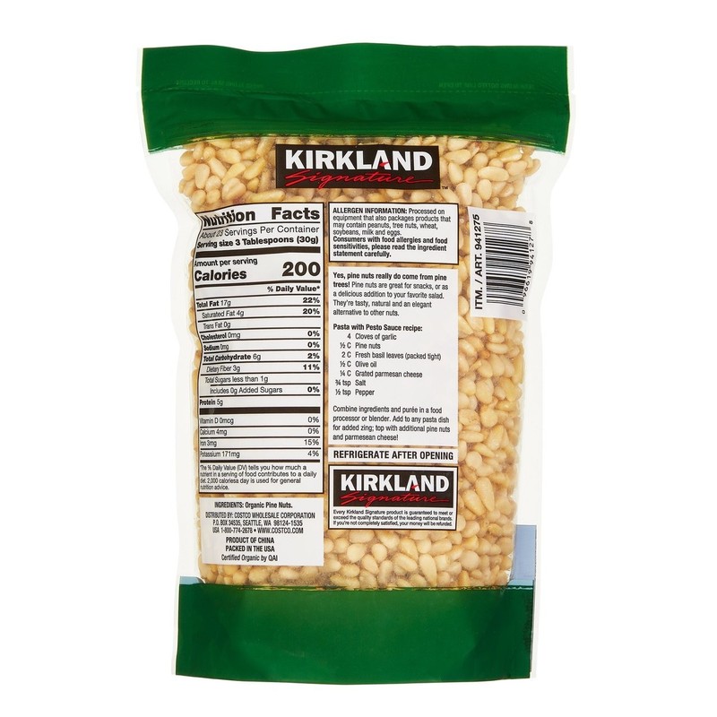 Kirkland Signature Organic Pine Nuts 1.5 lb gallery