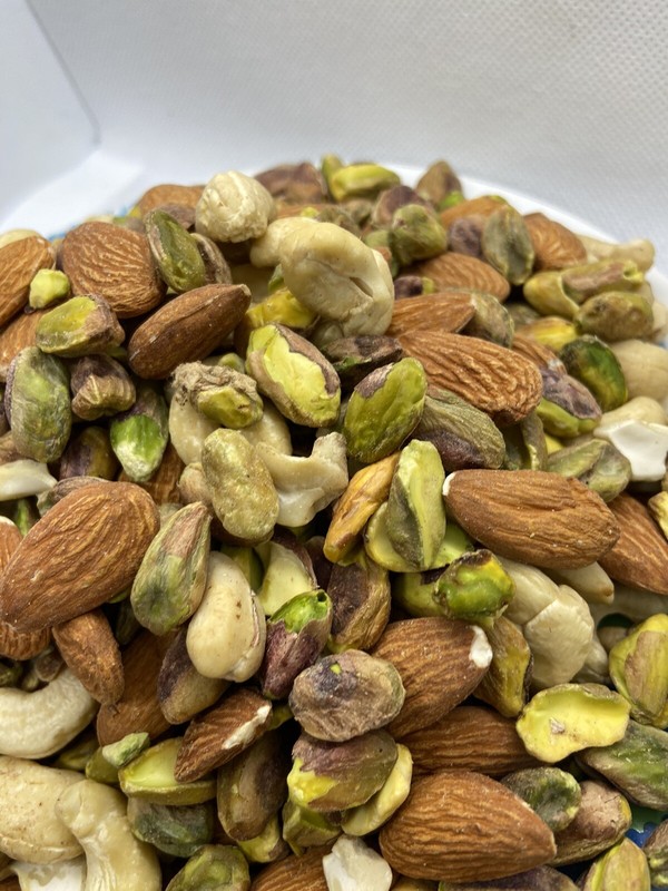 Raw Cashews Raw Almonds Raw Shelled Pistachios Fiesta Gourmet Mix by Agro Sun gallery