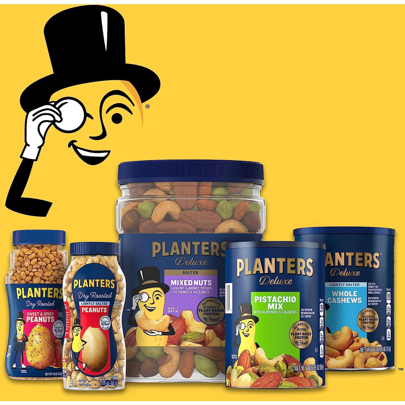Peanuts, Dry Roasted Peanuts, Lightly Salted Snack Mix, Snacks for Adults - 16 O gallery