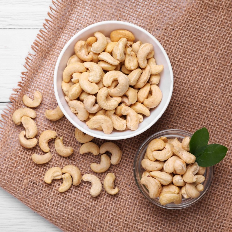 Roasted Unsalted Cashews, Butts, 2.2 lb (35.2 oz), Gluten-Free, Kosher, Vegan... gallery