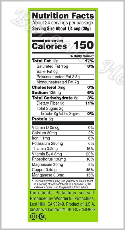 Wonderful Shelled Roasted & Salted Pistachios 24oz Resealable Bag Free Shipping gallery