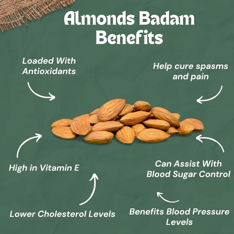 Shine Organic Almonds Powder 1kg gallery