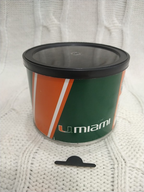 University Of Miami Gourmet Salted Peanuts Empty Can 10oz gallery