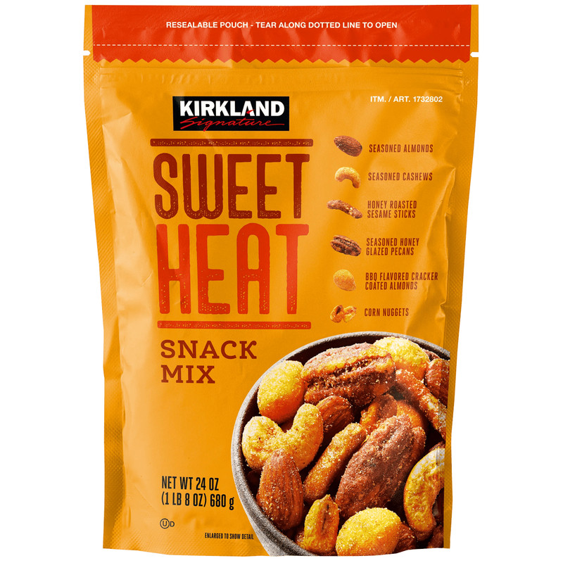 6 Pack Kirkland Signature Sweet Heat Snack Nut Mix 24 oz Each 9 lb Total gallery