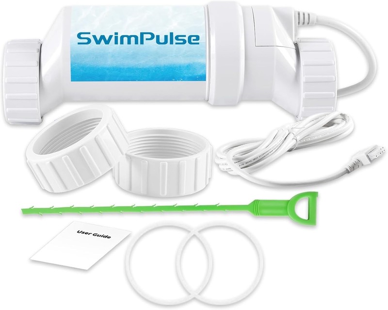 Salt Cell – up to 15,000 Gallons Swimming Pool Chlornie Generator,Salt Cell