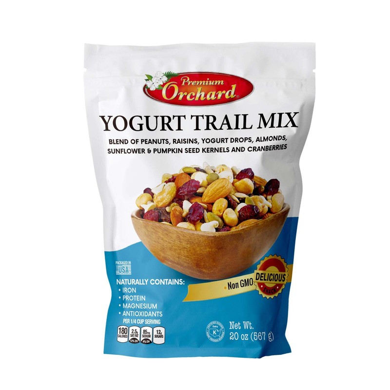 YOGURT TRAIL MIX BY - Seeds, Yogurt, Fruit and Nuts Mix - Trail Mix Bulk Blen...