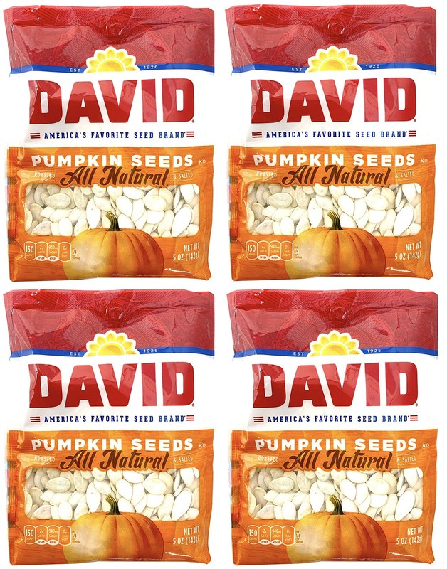 Seeds, Pumpkin Seeds, 5Ounce Bags Pack of 4