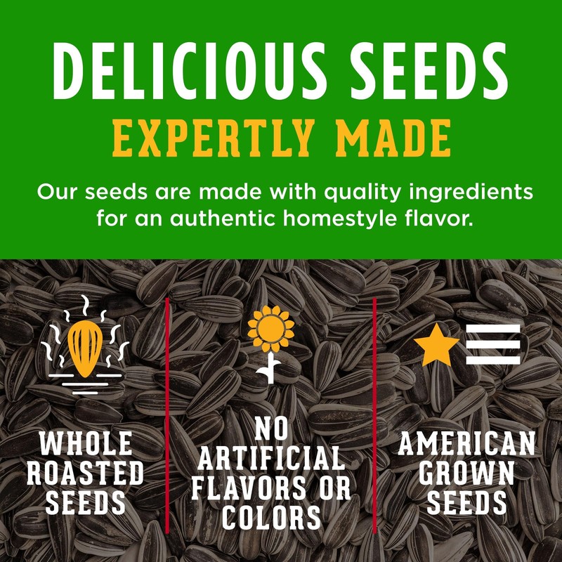 DAVID Reduced Sodium Sunflower Seeds, Gluten Free, 16 oz. Resealable Bag gallery