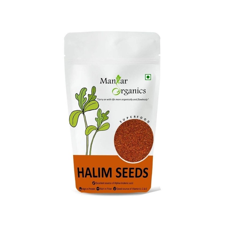 ManHar Organics Halim Seeds 1000gm