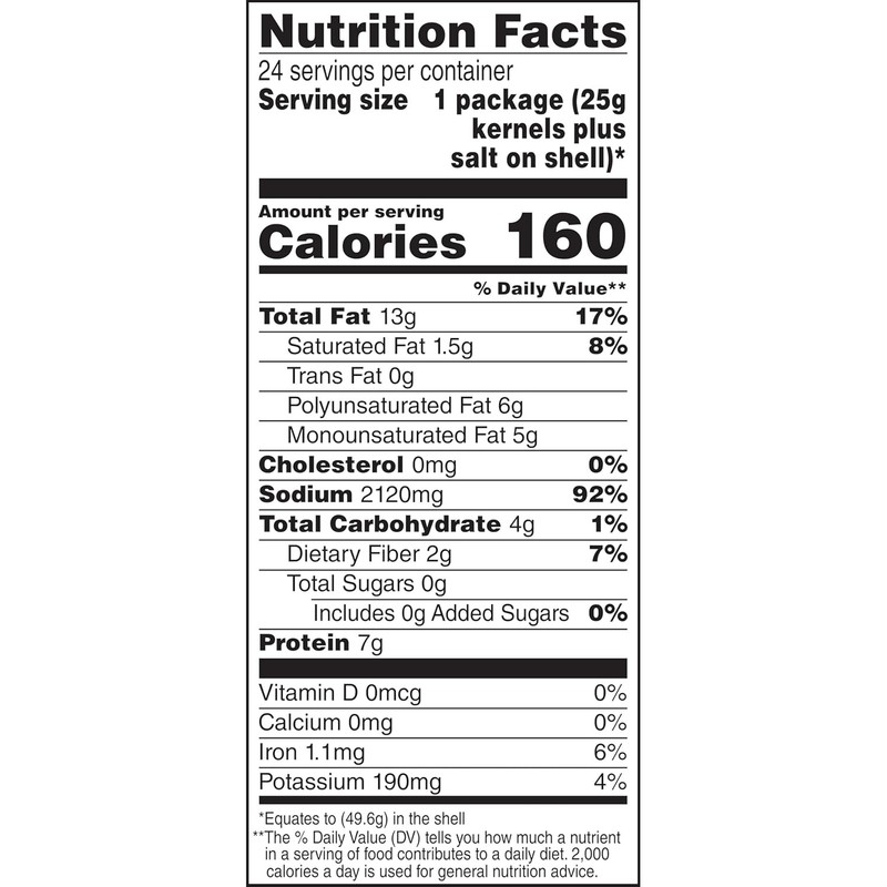DAVID Roasted and Salted Sunflower Seeds, Original Flavor, 1.75oz. 42.0 oz gallery