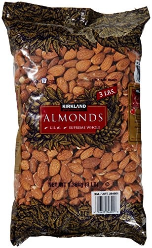 Kirkland Signature Supreme Whole Almonds, 3 Pounds gallery