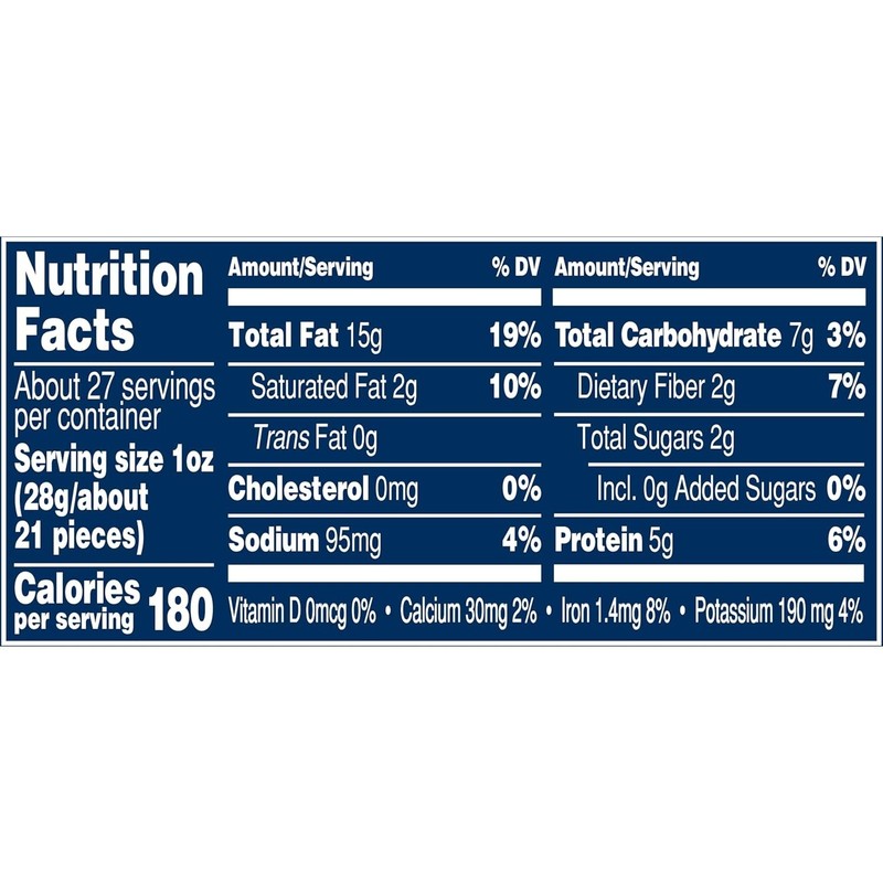 PLANTERS Deluxe Mixed Nuts with Sea Salt, 27 Oz Resealable Container - Variety M gallery