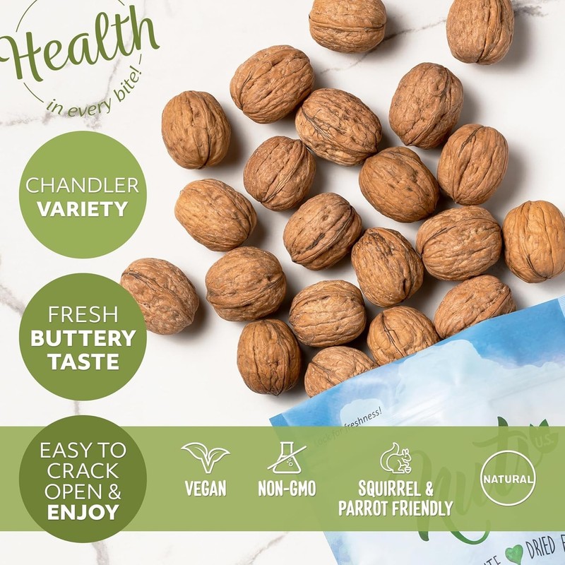 2 lbs of California's Best Jumbo Raw Walnuts - Nutty Flavor, Easy to Crack gallery