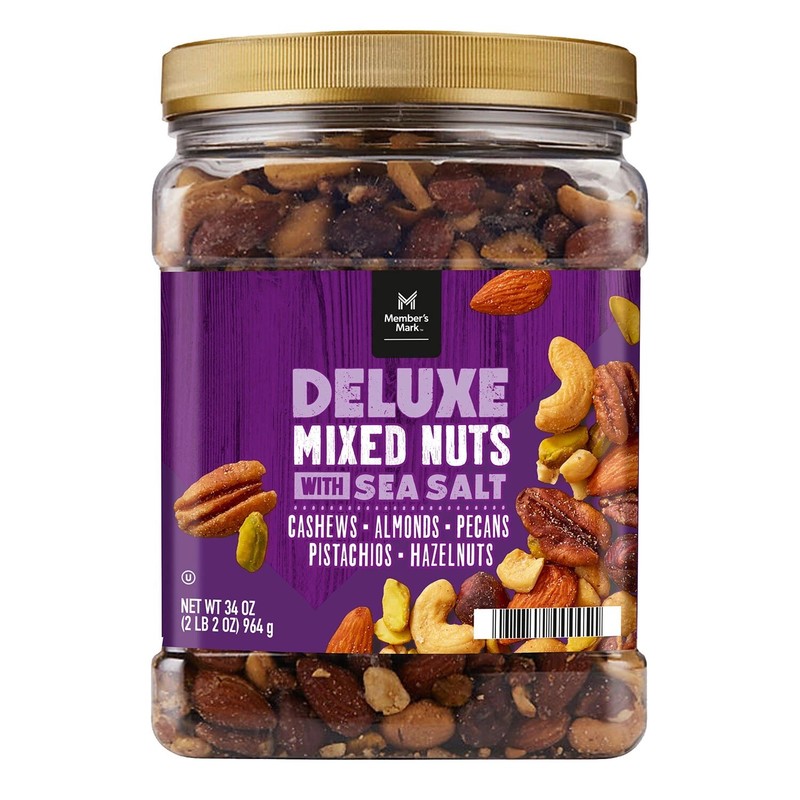 Member's Mark Mixed Nuts with Sea Salt - 34 Ounces
