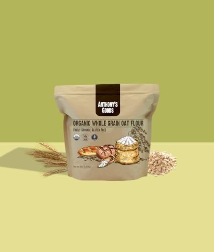 Organic Oat Flour 4 lb Gluten Free Non GMO Finely Ground Vegan Baking gallery
