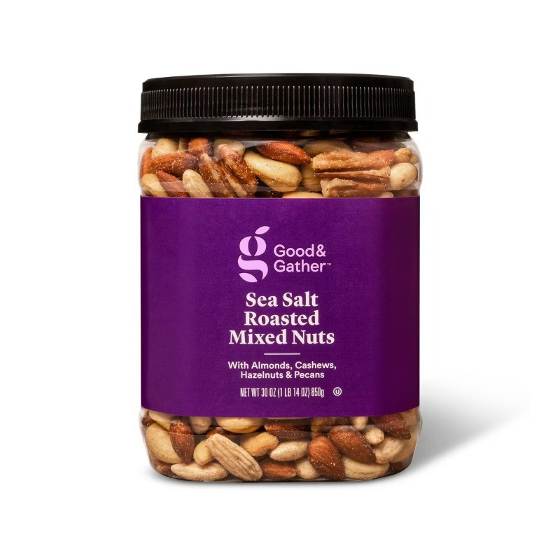 Sea Salt Roasted Mixed Nuts – 30oz