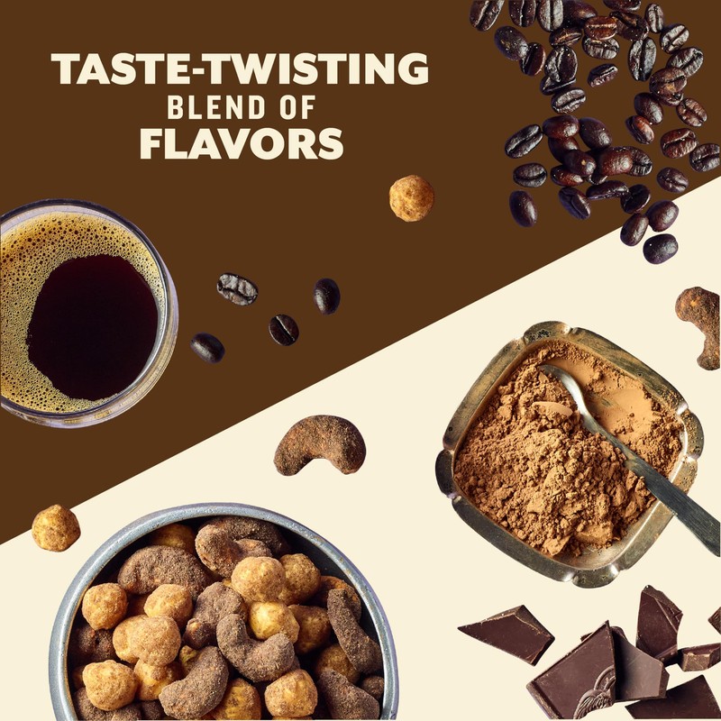 PLANTERS Nut Duos Cocoa Cashews Espresso Hazelnuts 5 oz Snack Mix gallery