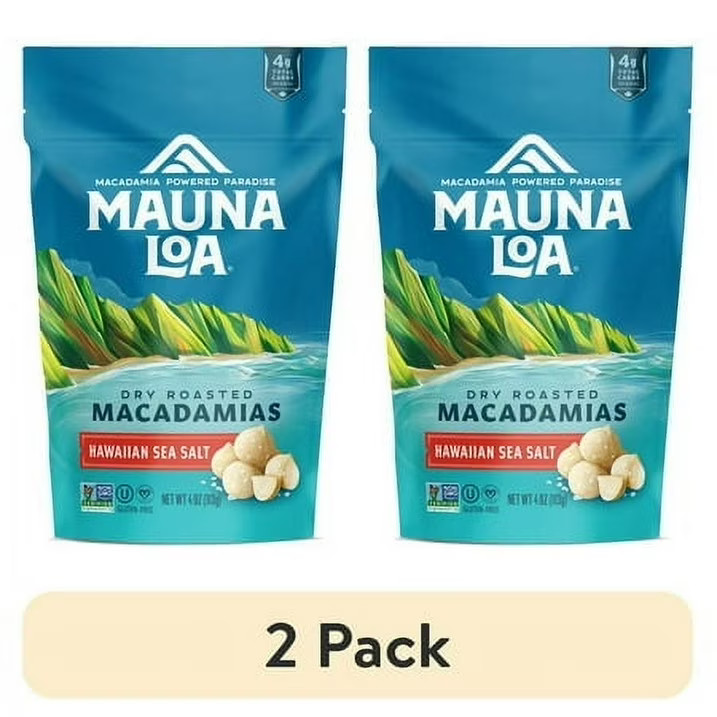 Sea Salt Macadamia Nuts Mauna Loa