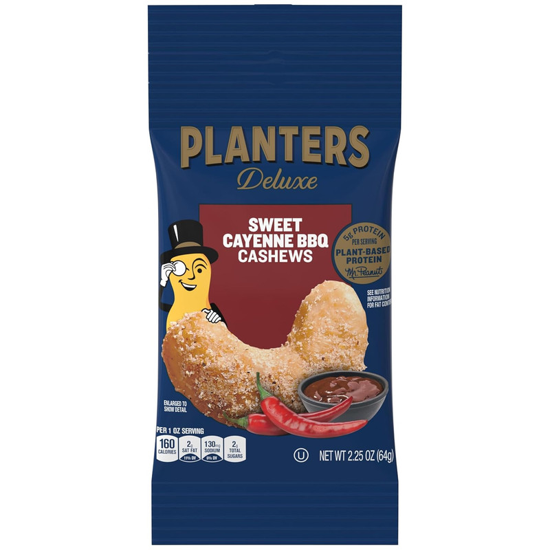 PLANTERS Sweet Cayenne BBQ Cashews (Pack of 10) gallery