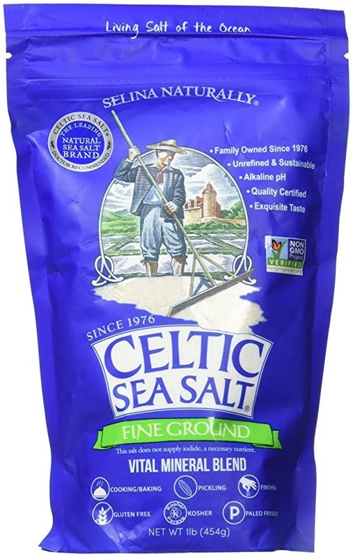 Celtic Sea Salt, Fine Ground, 1lb Bag