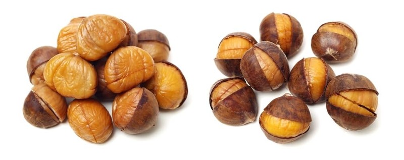 La Forestière Whole Roasted Chestnuts, Ready-to-Eat Snack, Pack of 2 (7.4 oz) gallery