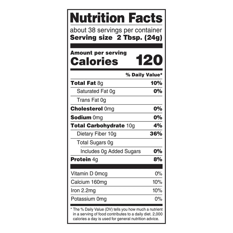 Great Value Organic Chia Seeds, 32 oz (907g) – USDA Organic, Gluten-Free gallery