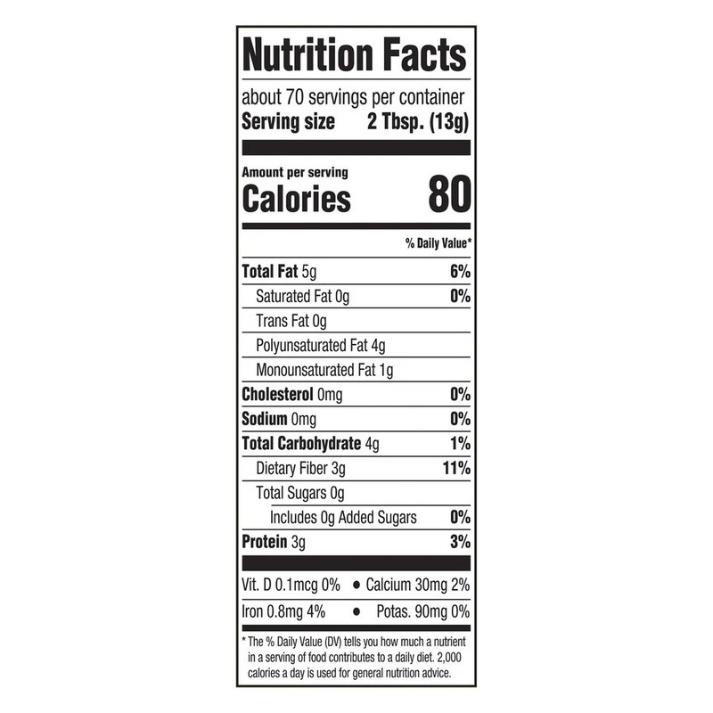Great Value Organic Ground Flax Seed – 32 oz gallery