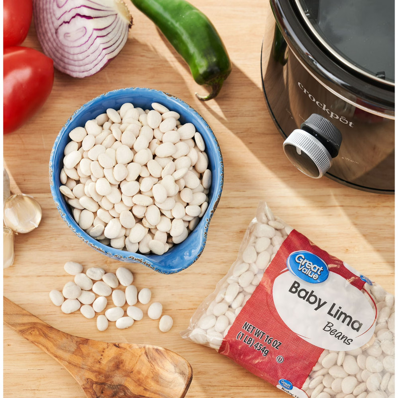 (3 pack) Great Value Baby Lima Beans, 1 lb gallery