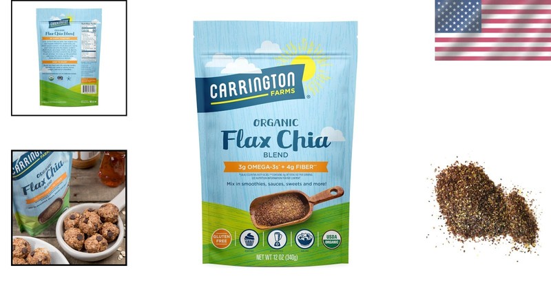 12 Ounce Flax Chia Blend - Gluten Free, Organic, Heart-Healthy Superfood gallery