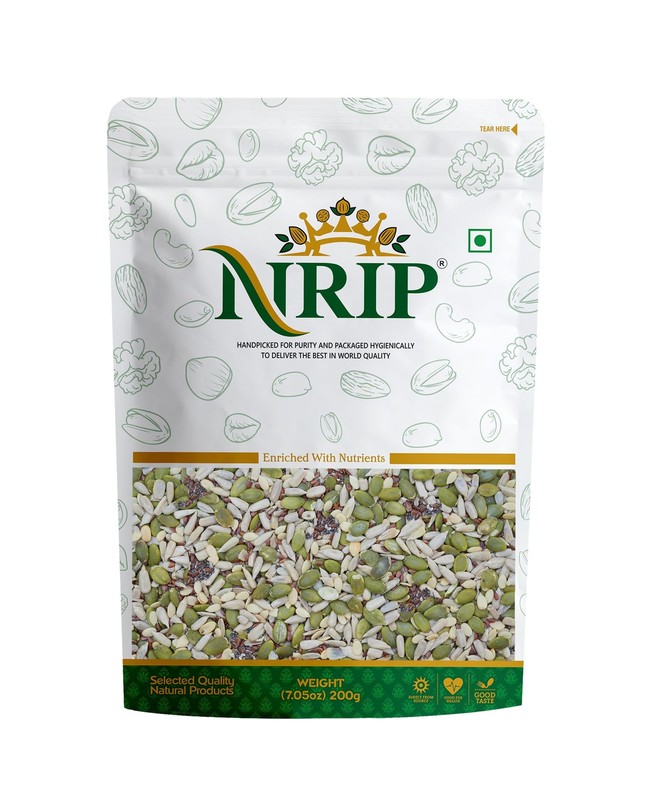 NRIP Mixed Roasted Super Seeds (5 in 1) 200 Gm