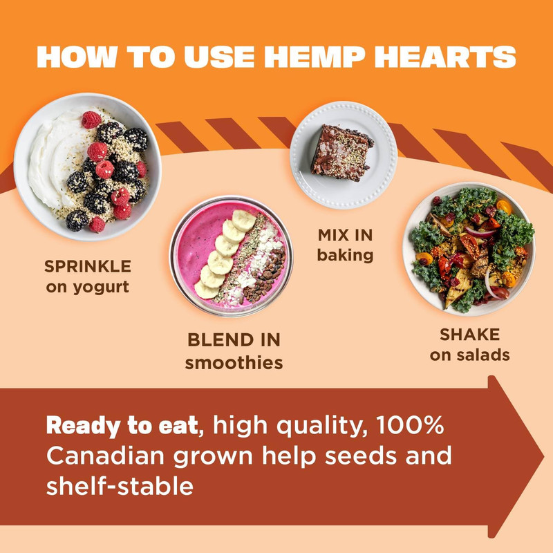 Manitoba Harvest Hemp Hearts Shelled Hemp Seeds, 16Oz, 10G Plant Based Protein a gallery