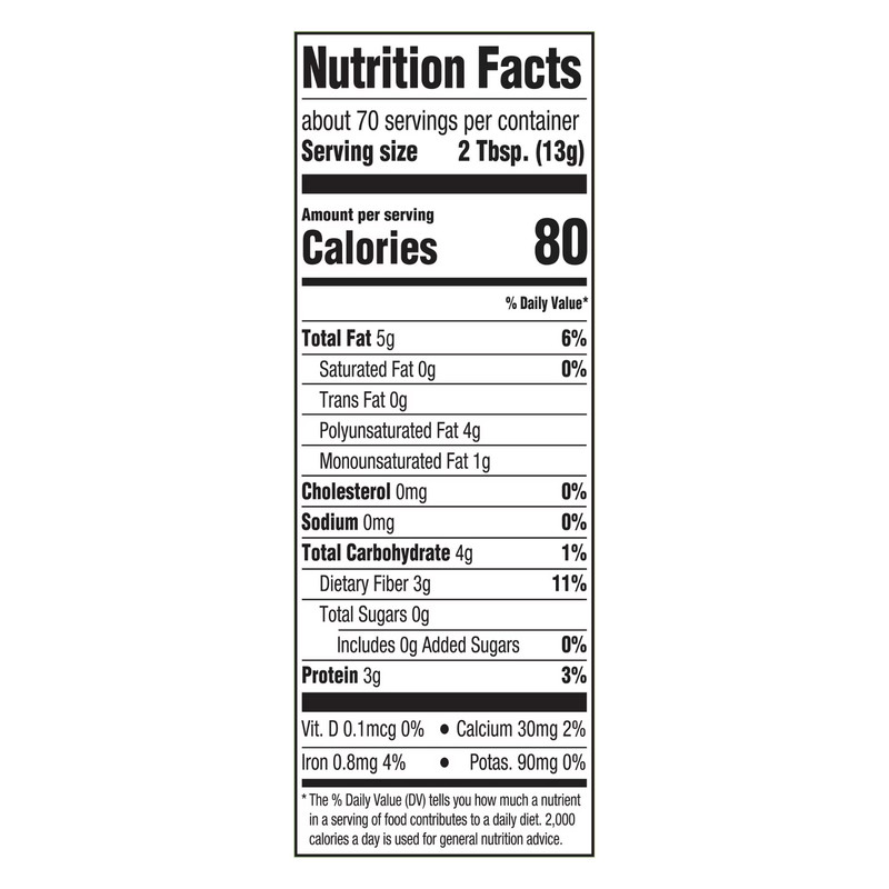 Great Value Organic Ground Flax Seed, 32 oz gallery
