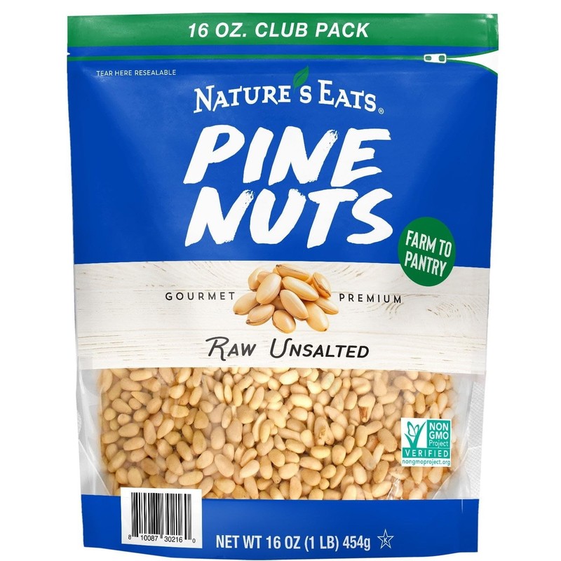 Nature’s Eats Pine Nuts, 16 Ounce