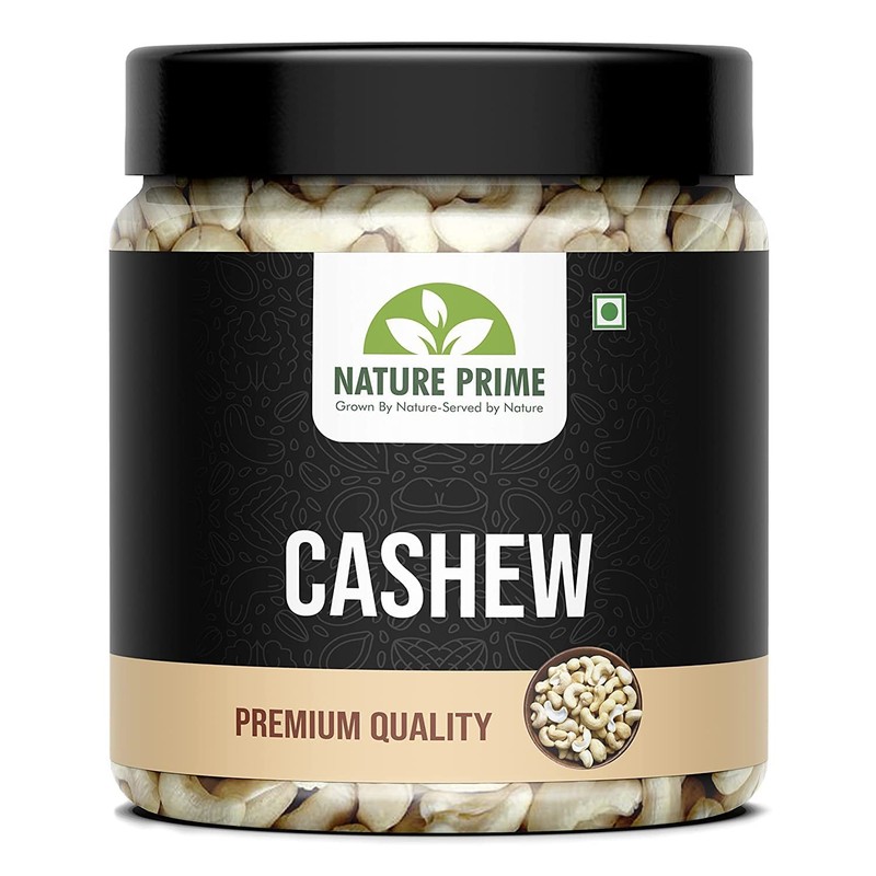 Nature Prime Nuts Combo 800g | Almonds, Cashews, Raisins, Apricot Jar Pack gallery