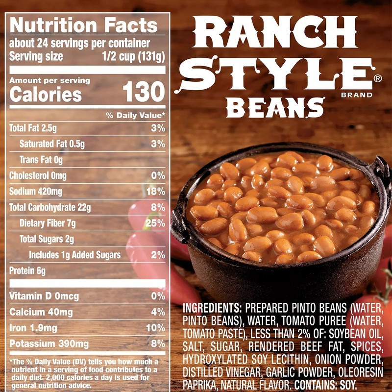 Ranch Style Brand Beans - 8/15 Ounce cans gallery