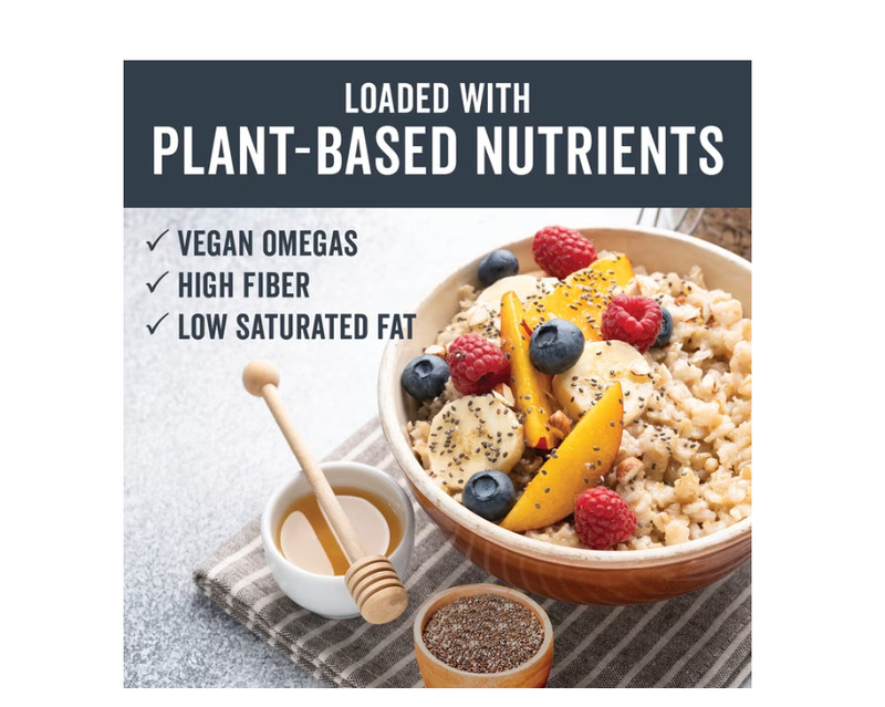 Organic Chia Seeds 2 LBs - Plant-Based Omega-3 and Vegan Protein, Non-GMO Chi gallery