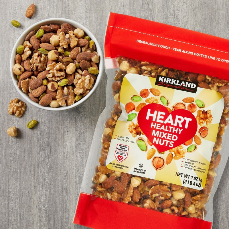 2 Packs Kirkland Signature Heart Healthy Mixed Nuts 36 oz Each Pack, Total 72 oz gallery