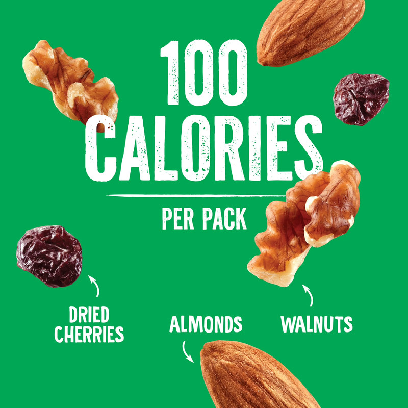 Emerald Nuts, Walnuts & Almonds with Dried Cherries, 100 Calorie Packs, 10 Ct, 6 gallery