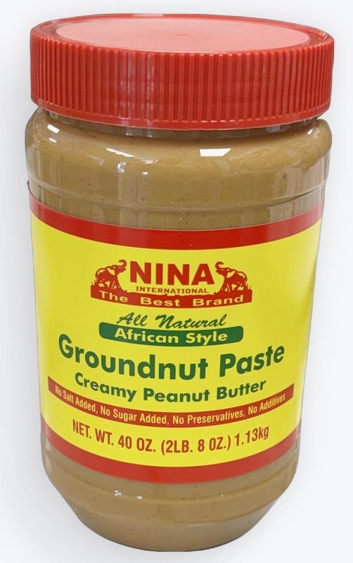 Nina All Natural African Style Groundnut Paste 2lb